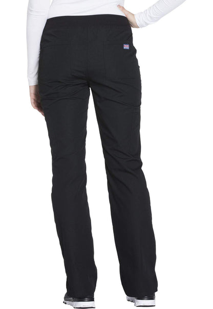 Workwear Originals Women Scrubs Pant Mid Rise Straight Leg Pull-on Cargo WW210