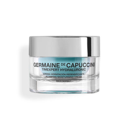 Germaine de Capuccini - Timexpert Hydraluronic I Hyaluronic Acid - Plumping Moisturising Cream Rich Sorbet I Anti-Aging Face Cream - Dehydrated, normal to dry skin - 1.70 oz