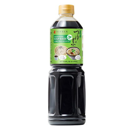 Kombu Tsuyu | Vegan Japanese Hokkaido Kelp 3 times Concentrated Soup Base | No Preservatives | Product of Japan (33.8 Fl oz/1000ml)