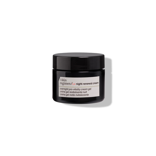 /skin regimen/Lx Night Renewal Cream, Overnight Pro-Vitality Gel, Exfoliates, Renews, Brightens, Longevity Complex™, Gluconolactone, Alpha-Glucan, Clean Beauty, Vegan, 1.69 Fl Oz