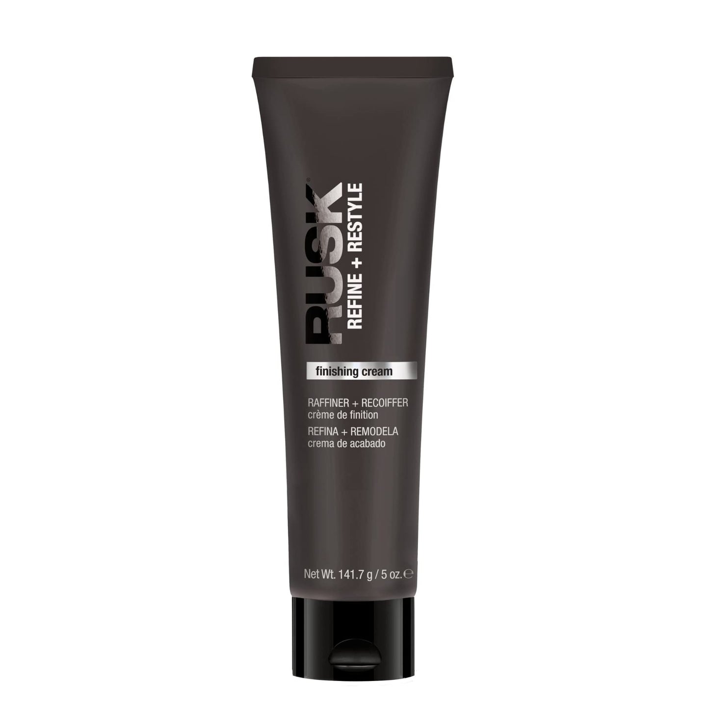 RUSK Finishing Cream, Refine + Restyle, Enhances Natural Texture and Shine for Frizz Free Hair, 5 oz.