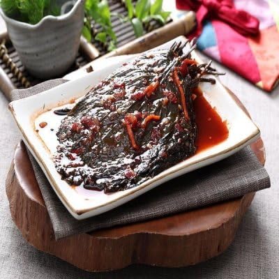 JaAeIn Traditional Korean Side Dish_Authentic Korean Banchan_Ready To Eat_Store at room temperature_120g (Seasoned Perilla Leaves)