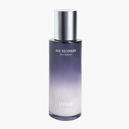 O HUI Age Recovery Skin Softener | Hydrates and Nourishes Skin | Prep Skin | Korean Skin Care | Milky Lotion Texture | Daily Toner Usage | Anti-Wrinkle Care | Non-Sticky | Peptide | Collagen Support