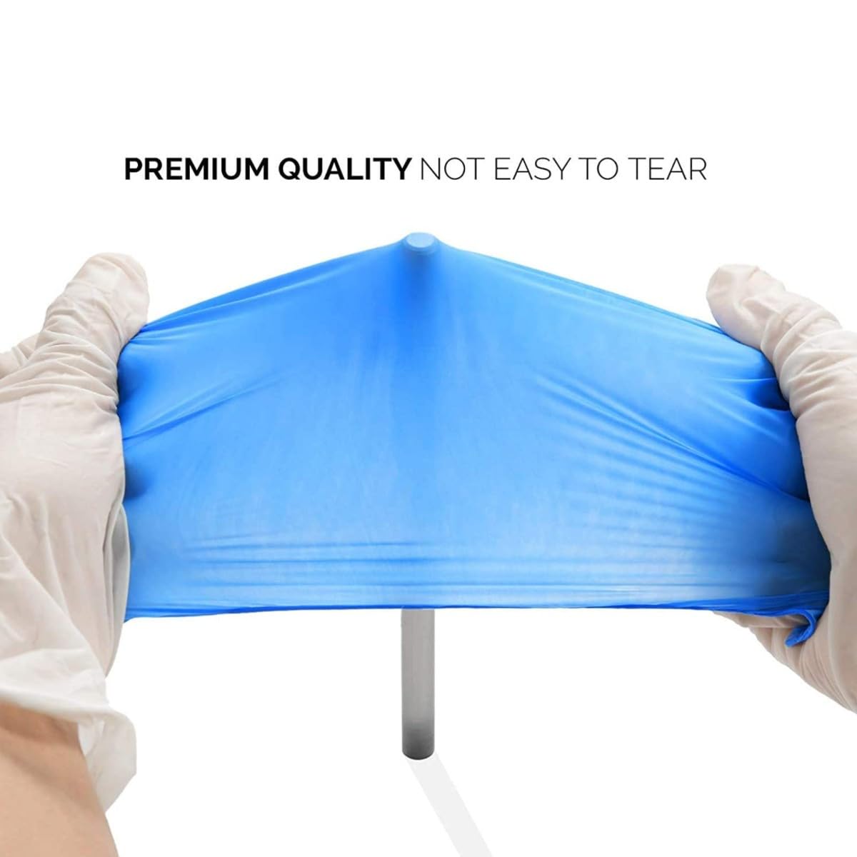 Jointown Basic Vinyl Exam Gloves, Latex-Free, Powder-Free, Disposable, X-Large, Case of 1,000, Blue