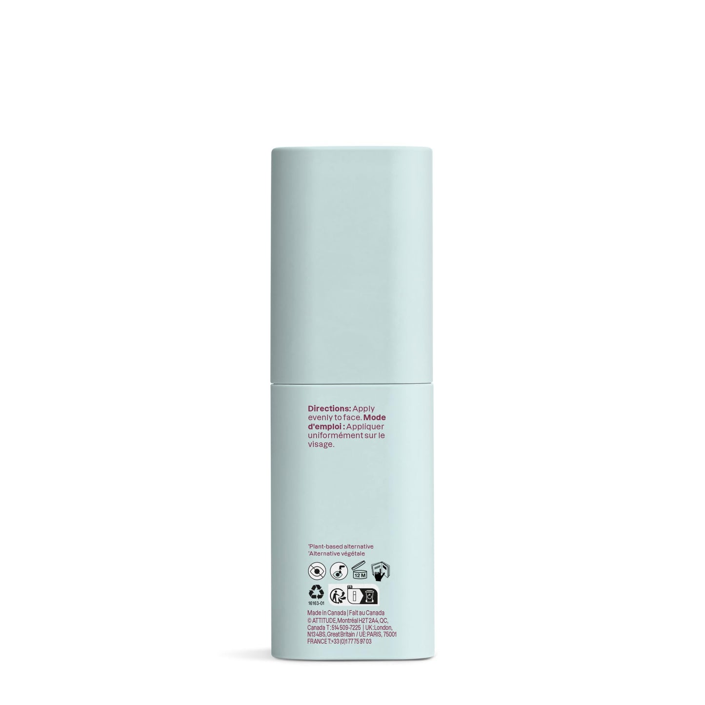 ATTITUDE Anti Aging Face Cream, With Hyaluronic Acid, Peptides & Ceramides, For Wrinkles & Fine Lines, Fragrance Free Skincare, Dermatologically Tested, For Women & Men, EWG Verified, Vegan, 1.7 Fl Oz