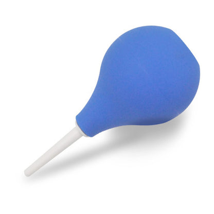 Anal Douche Enema Bulb Vaginal Douche Enema Cleaner for Women’s or Man’s Health -for Water or Coffee Colon Cleansing, Detox and Constipation (Blue, 7.4Ounce)