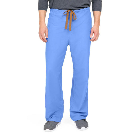 Medline 800NTHXL-CA PerforMAX Reversible Drawstring Scrub Pant, ANG-CC, X-Large, Ceil Blue