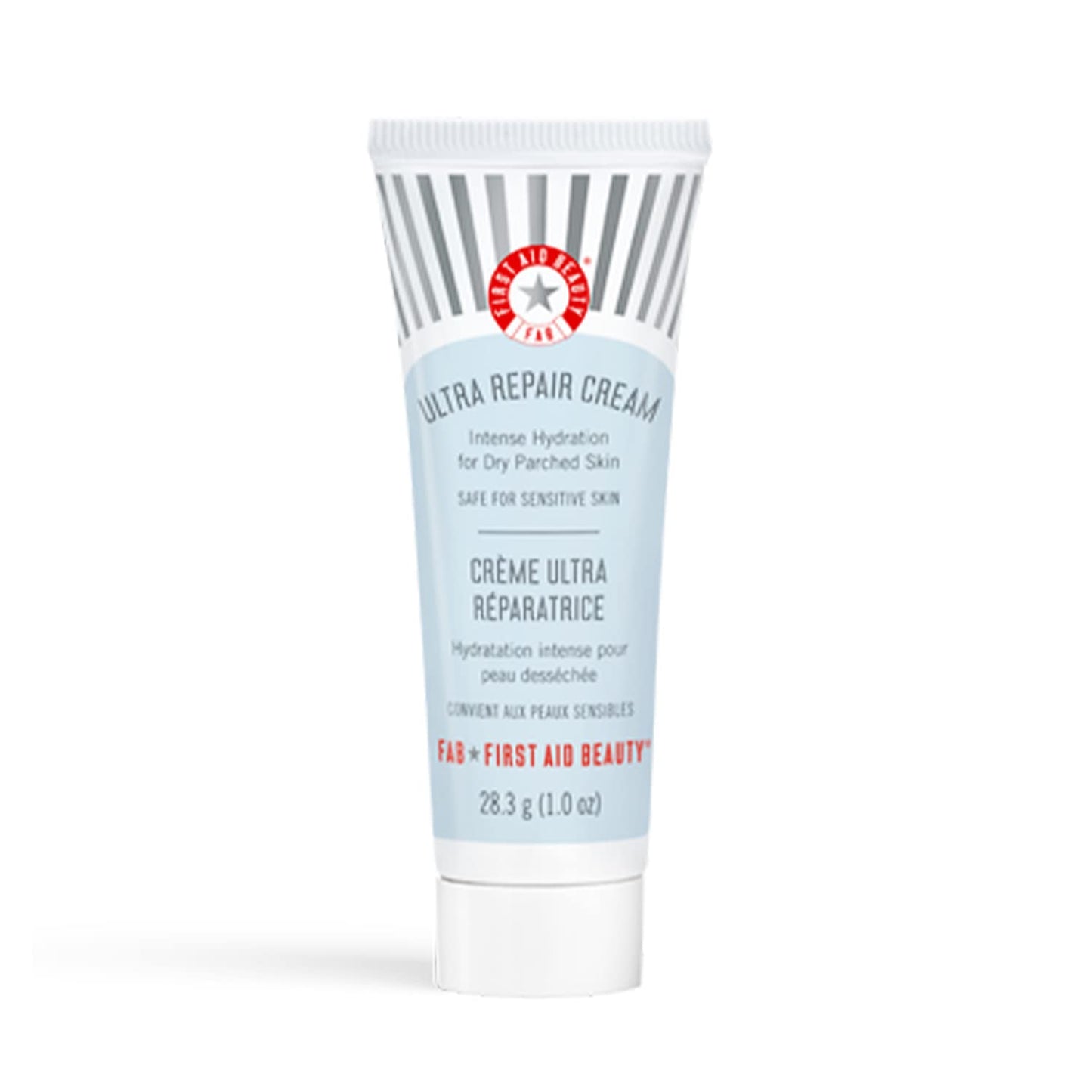 First Aid Beauty - Ultra Repair Cream - Intense Hydration Face & Body Moisturizer - Whipped Colloidal Oatmeal Clinically Proven to Strengthen Skin Barrier in 7 Days - Helps Relieve Eczema, 1 oz