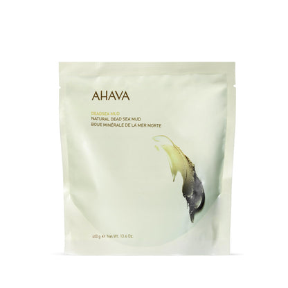AHAVA Natural Dead Sea Mud for Body - Exclusive Black, Creamy Dead Sea Mud to Purifiy, Soften & Refine Skin, Soothes Discomfort, Enriched with Potent Minerals of Dead Sea blend Osmoter, 13.6 Oz
