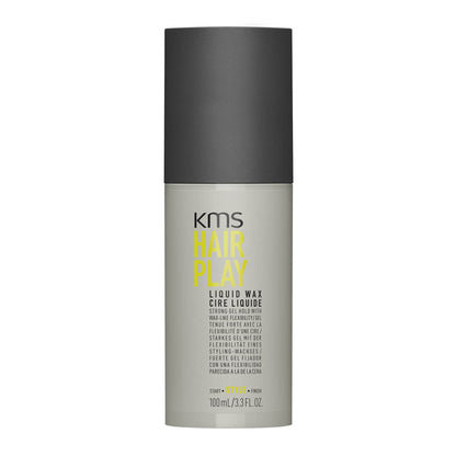 KMS HAIRPLAY Flexible Hold and Shine Liquid Wax Styler , 3.3 Fl Oz