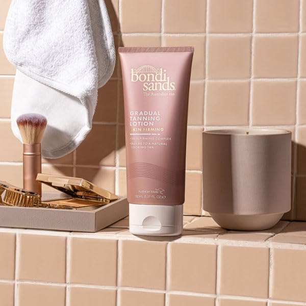 Bondi Sands Gradual Tanning Lotion, Low Level Tanning Actives Develop a Natural-Looking Self Tan for Everyday Glowing Skin, 150 mL, 5.07 Fl. Oz.