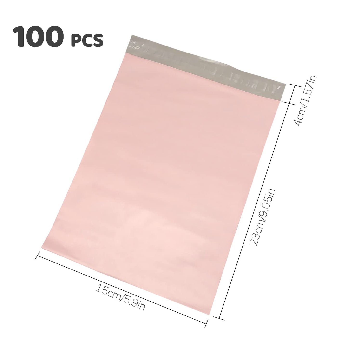 Sanitary Napkin Disposal Bags, 100 Pcs Feminine Hygiene Disposal Bags for Tampons, Liners and Pads, Sealable and Prevents Odours (Pink)