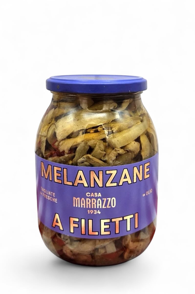 Casa Marrazzo - Fillets of Eggplants in Oil, (1)- 35.27 oz.