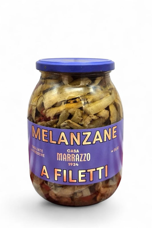 Casa Marrazzo - Fillets of Eggplants in Oil, (1)- 35.27 oz.