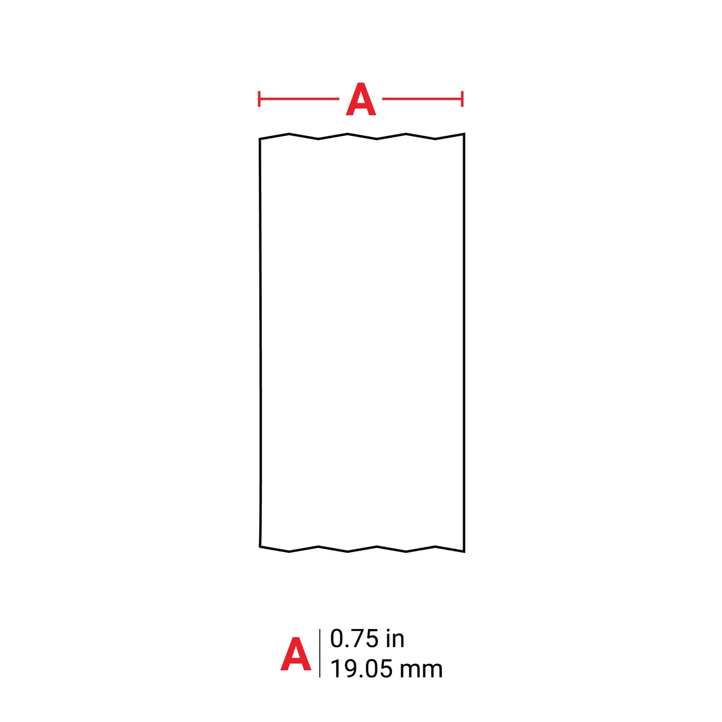 Brady Authentic (M21-750-499) Multi-Purpose Nylon Label for General ID, Wire Marking, and Lab, Black on White- Designed for M210, M210-LAB, M211, BMP21-PLUS and BMP21-LAB Printers, .75" W 16' L