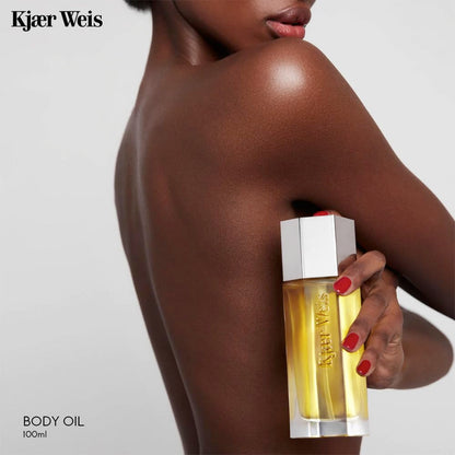 Kjaer Weis Body Oil Refill. Fast Absorbing Moisturizer with Certified-Organic Body Oils For Women Dry Skin. Luxury Beauty Products, Skin Care Body Lotion. Cruelty Free Clean Skincare (100ml)