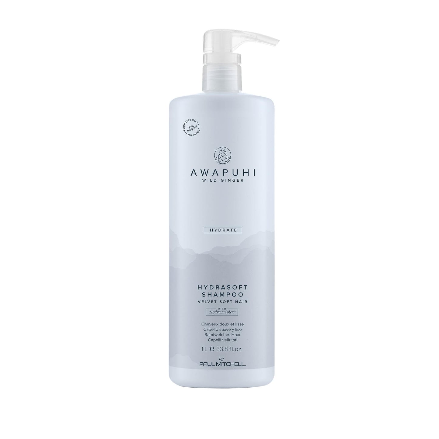 Awapuhi Wild Ginger by Paul Mitchell HydraSoft Shampoo, For Velvety Soft Hair, Ideal For All Hair Types, Especially Dry + Frizzy Hair