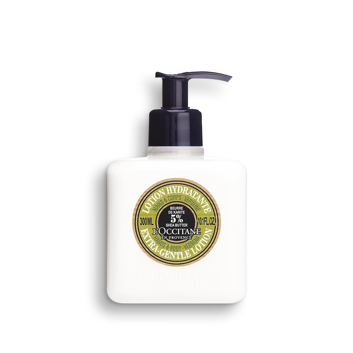 L'OCCITANE La Lotion Fast Absorbing Hand Cream, Shea Butter, Verbena Citrus, Intensive Nourishing & Moisturizing Treatment For Dry, Cracked Skin