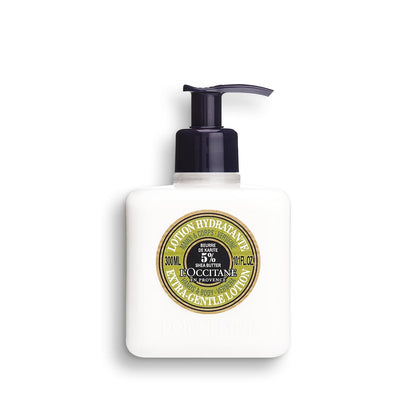 L'OCCITANE La Lotion Fast Absorbing Hand Cream, Shea Butter, Verbena Citrus, Intensive Nourishing & Moisturizing Treatment For Dry, Cracked Skin