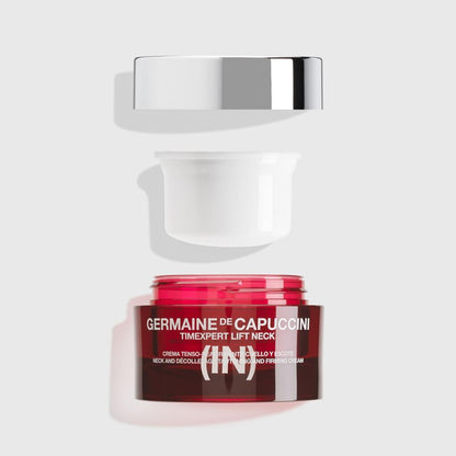 Germaine de Capuccini - Timexpert Lift (IN) ECO-REFILL | Refill of Neck and Décolletage Tautening and Firming Cream | Deep Hydration and Firmness for an Effective Neck Lift, 1.7 Fl Oz