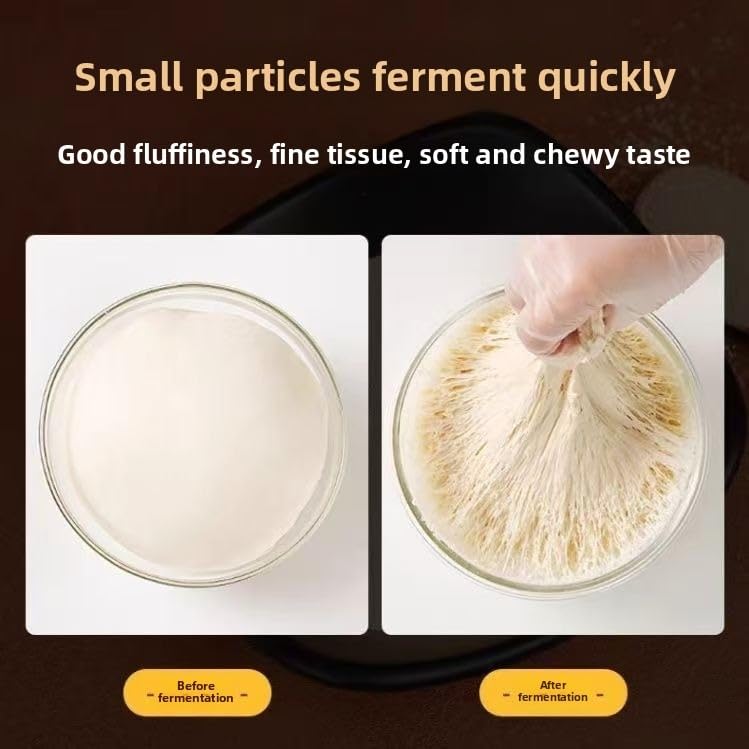 Angel yeast, household, Mantou, steamed stuffed buns, 1.76 ounces (5G * 10 bags),安琪酵母粉蒸包子蒸馒头发酵用（5g/包*10包装）