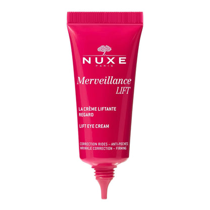 Nuxe Merveillance Lift Eye Cream Firming & Lifting Anti-Aging Treatment for Wrinkles, Puffiness & Bags, 0.51 Fl Oz