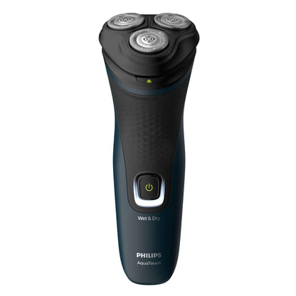 Philips Norelco Shaver Series 1000 Wet or Dry Electric Shaver, ComfortCut Blades, 3-Directional Flex Heads, One-Touch Open, 40 Minutes of Cordless Shaving from an 8-Hour Charge