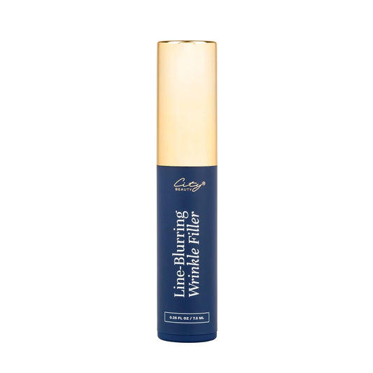 City Beauty Line-Blurring Wrinkle Filler – Spot Solution for Wrinkles & Fine Lines – Smooth, Firm & Hydrated Skin for Face & Neck – Clean Formula with Peptides & Diamond Powder