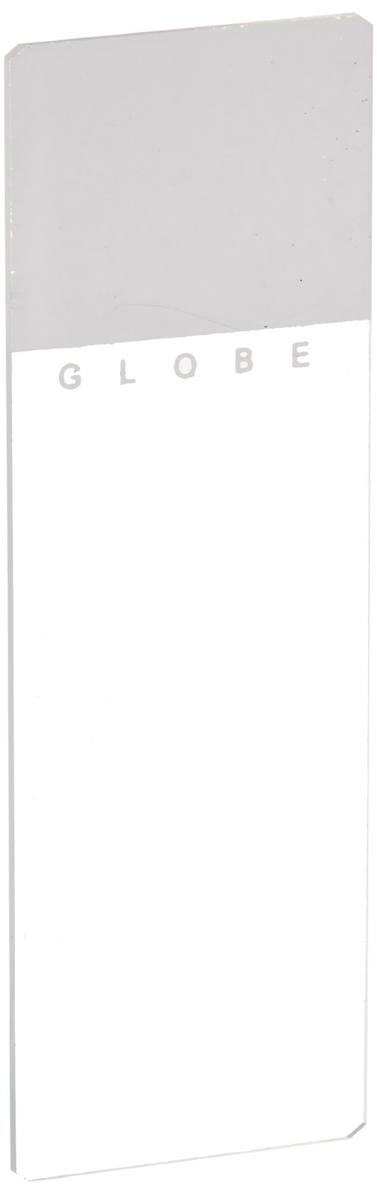 Globe Scientific Microscope Slides, 1324W, White Frosted, Soda Lime Glass, Ground Edges, Safety Corners, 25mm x 75mm, Pre-Cleaned, 72/Box, 1440/CS