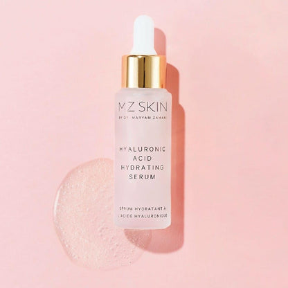 MZ SKIN Hyaluronic Acid Hydrating Serum 1.01 fl oz - Multi-Molecular Complex with Panthenol & Snow Mushroom for Deep Hydration & Anti-Aging to Reduce Wrinkles, All Skin Types, Fragrance Free