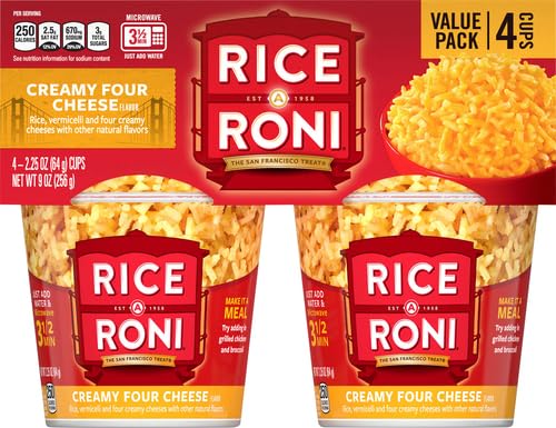 Rice-a-Roni 4pk Cups - Four Cheese
