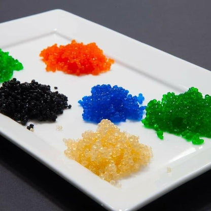 Pacific Secrets Green Vegan Tobico Caviar | Wasabi Flavored | Seaweed Tobiko | No-Fish | Kosher | 3.5 oz Glass Jar