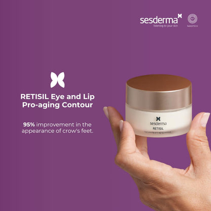 Sesderma RETISIL Eye And Lip Pro-Aging Contour | Ageless Beauty System | Wrinkles | Silky Smooth Skin, 1.0 fl oz
