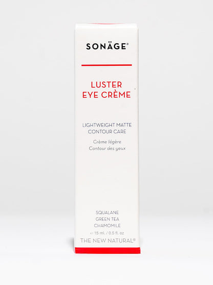 SONAGE Luster Eye Cream: Targets Dark Circles, Wrinkles & Puffiness | Vegan Collagen Formula