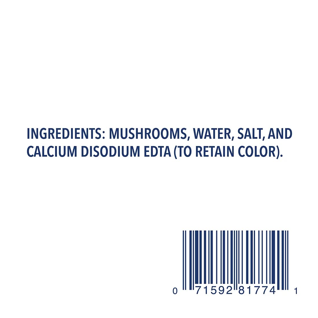 Mushrooms Stems and Pieces 4 OZ (Pack of 12) F