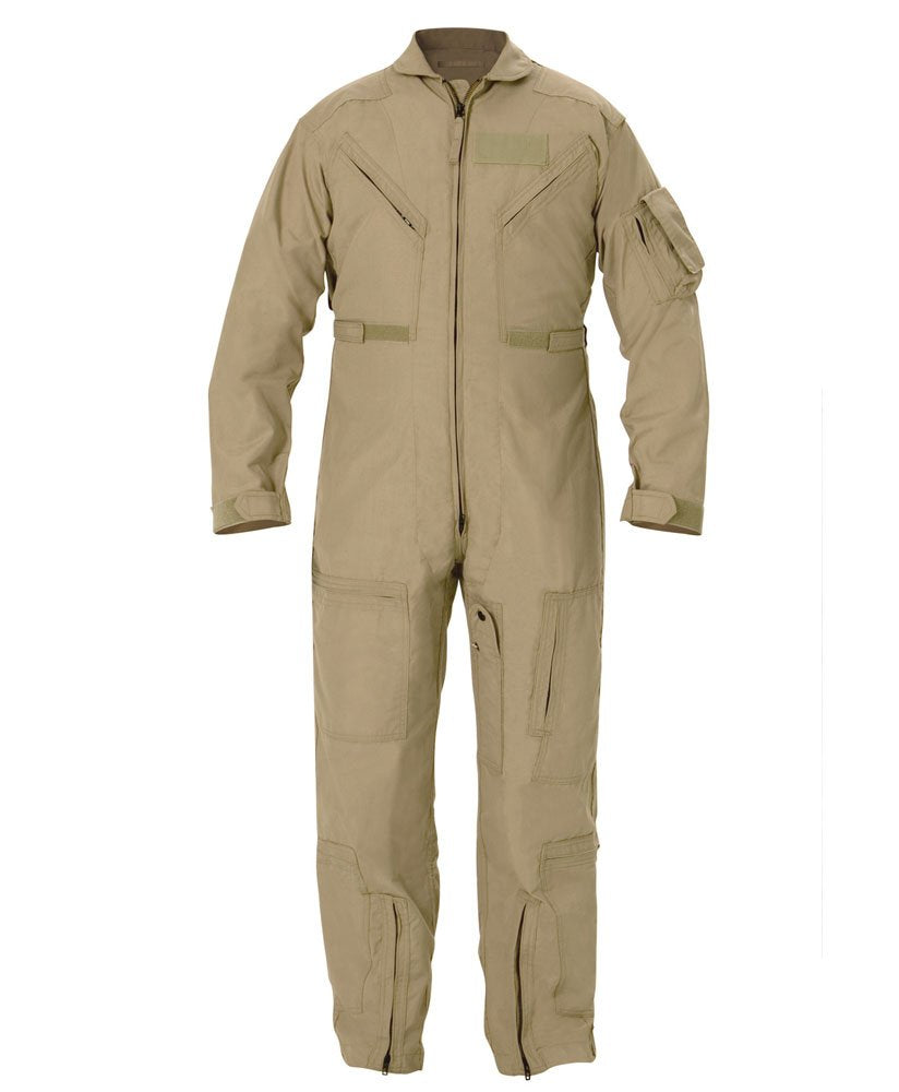 Propper Men's CWU 27/P Nomex Flight Suit, AF Tan, 36 Short