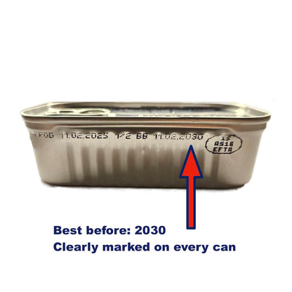 DOMA Icelandic Cod Liver, Selected Whole Pieces in Its Own Oil, Wild-Caught, 110% DV Vitamin D per Serving, Omega-3 (DHA & EPA), Ready to Eat, 12 x 4.27oz (121g), Total 51.2oz / 24 Servings, Pack of 12