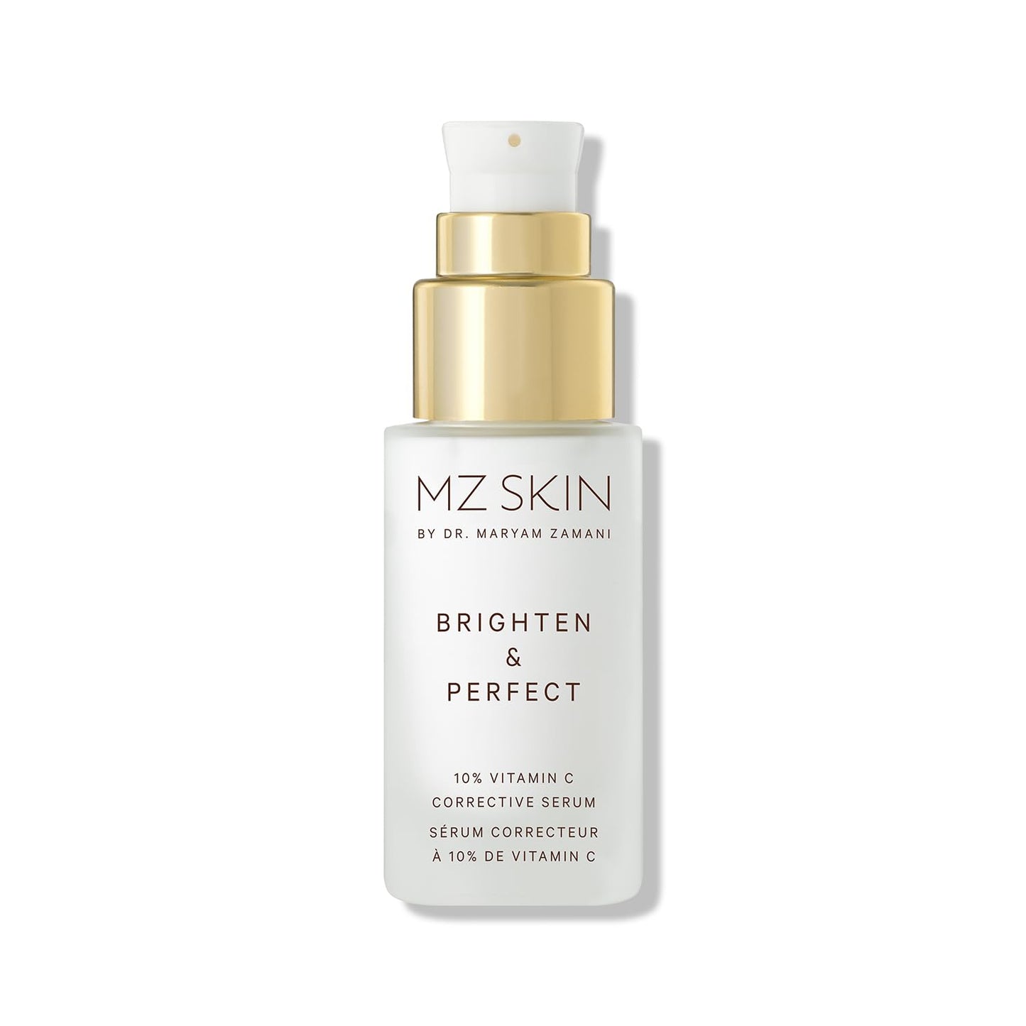 MZ SKIN Brighten & Perfect Vitamin C Serum 1.01 fl oz - 10% Brightening Treatment for Dark Spots, Pigmentation to Reveal Glowing Renewed Skin, With Tranexamic Acid