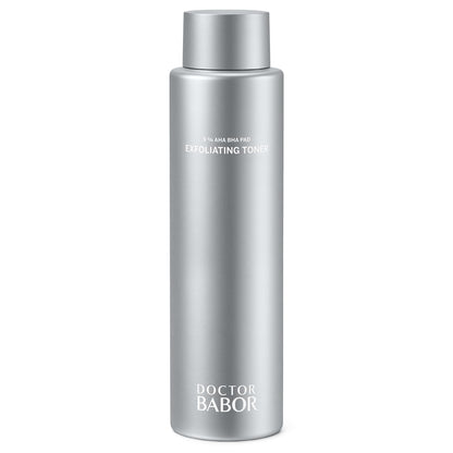 Doctor BABOR Exfoliating Toner | Facial Toner for Blemished and Oily Skin | Anti-Pimples and for Finer Pores | with AHA, BHA and PAD | 200 ml