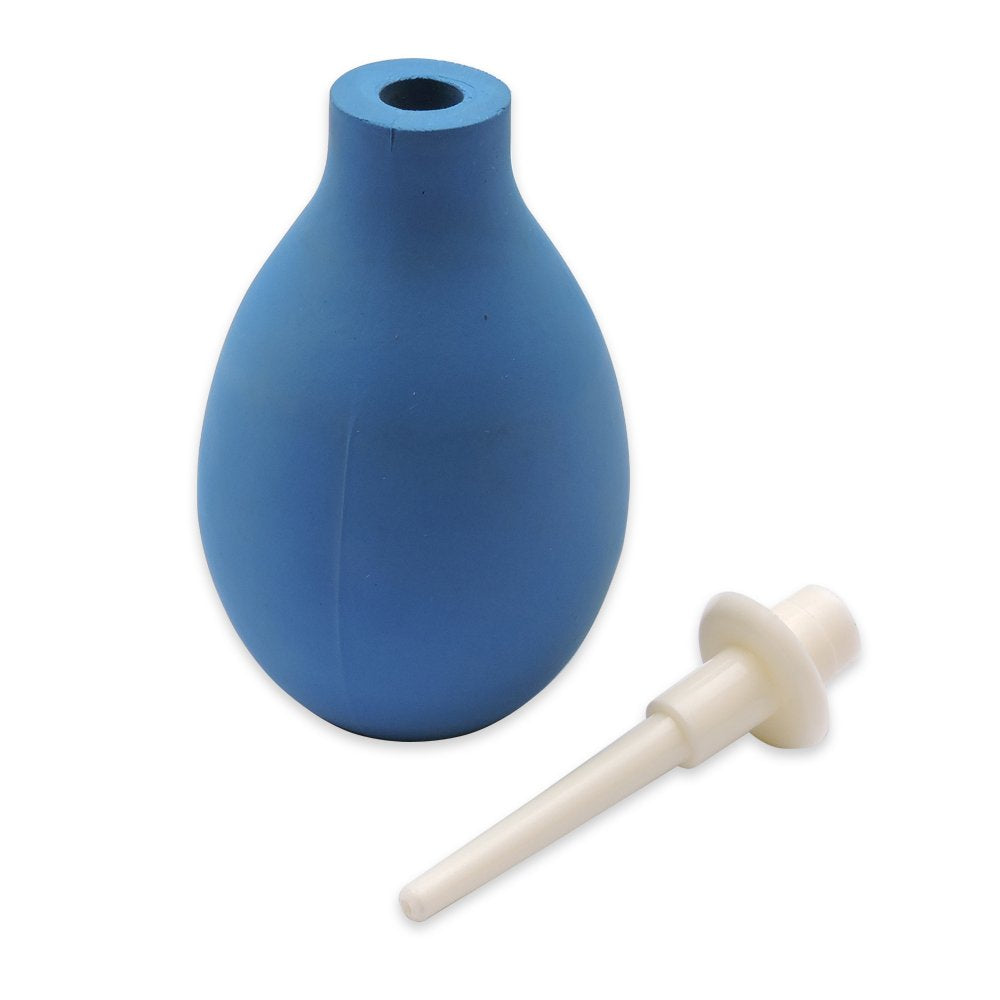 Rectal Enema Syringe, Anal and Vaginal Douche for Gentle Cleansing, Suitable for Men, Women - 8 US Fl Oz Capacity, Blue Color