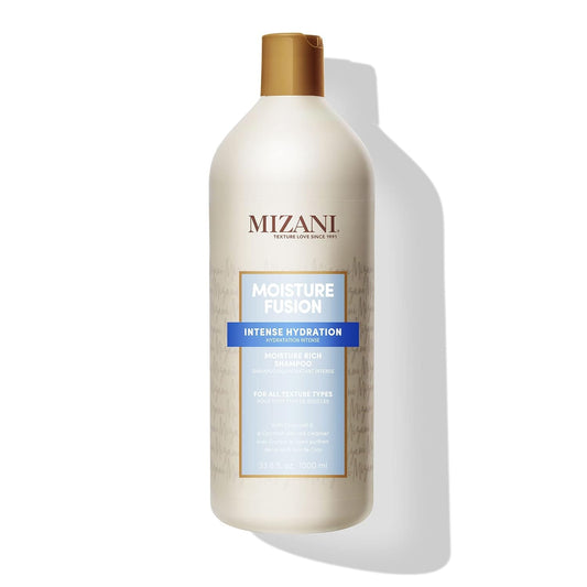 Mizani Moisture Fusion Moisture Rich Shampoo - Gently Cleanses & Conditions Hair, With Argan Oil, For Dry Hair