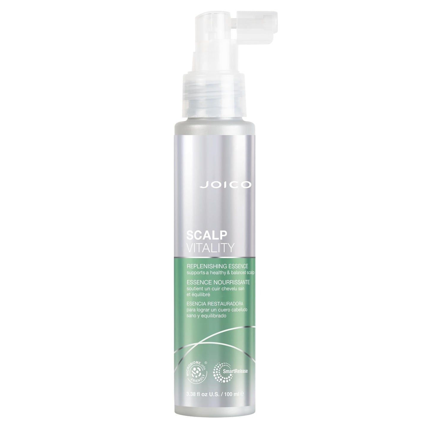 Joico Scalp Vitality Replenishing Essence | Supports A Healthy & Balanced Scalp | For Dry, Tight and Itchy Scalp | Hydrate & Nourish | Leaves Scalp Replenished & Calm | Cooling Sensation | 3.38 Fl Oz