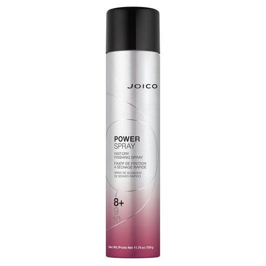 Joico Power Spray Fast-Dry Finishing Spray | For Most Hair Types | Protect Against Heat & Humidity | Protect Against Pollution & Harmful UV | Paraben & Sulfate Free | 72 Hour Hold