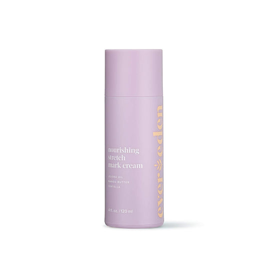 Evereden Nourishing Stretch Mark Cream (4 fl.oz): Clean & Vegan Cream for Pregnancy and Postpartum | Pregnancy Stretch Mark Prevention | Rich in Vitamins & Minerals | Valentine Gifts for Women