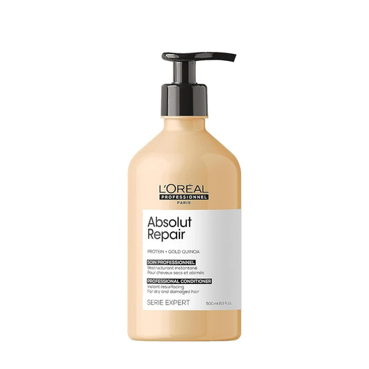 L'Oréal Professionnel Paris Absolut Repair Conditioner – Nourishing Protein Treatment For Dry, Damaged Hair, Repairs Damage & Provides Hair Shine