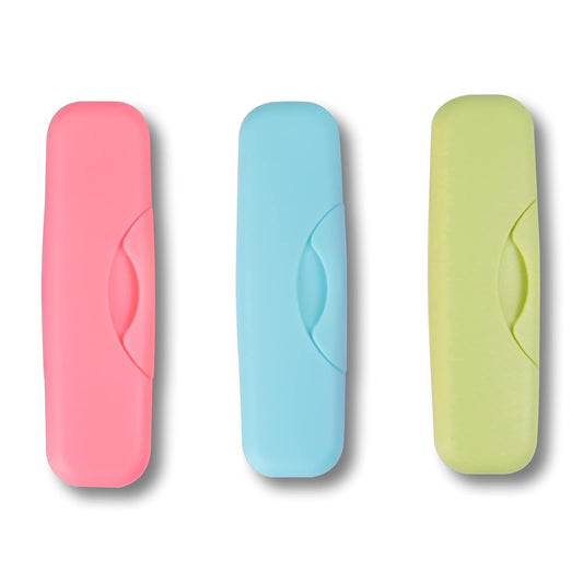Tuciyke Tampon Storage Bag,Plastic Tampon Organizer Bag Pack of 3 Small Pouch for Feminine Products 6 * 2 * 1inches Portable Period Bags for Women,Ladies,Girls