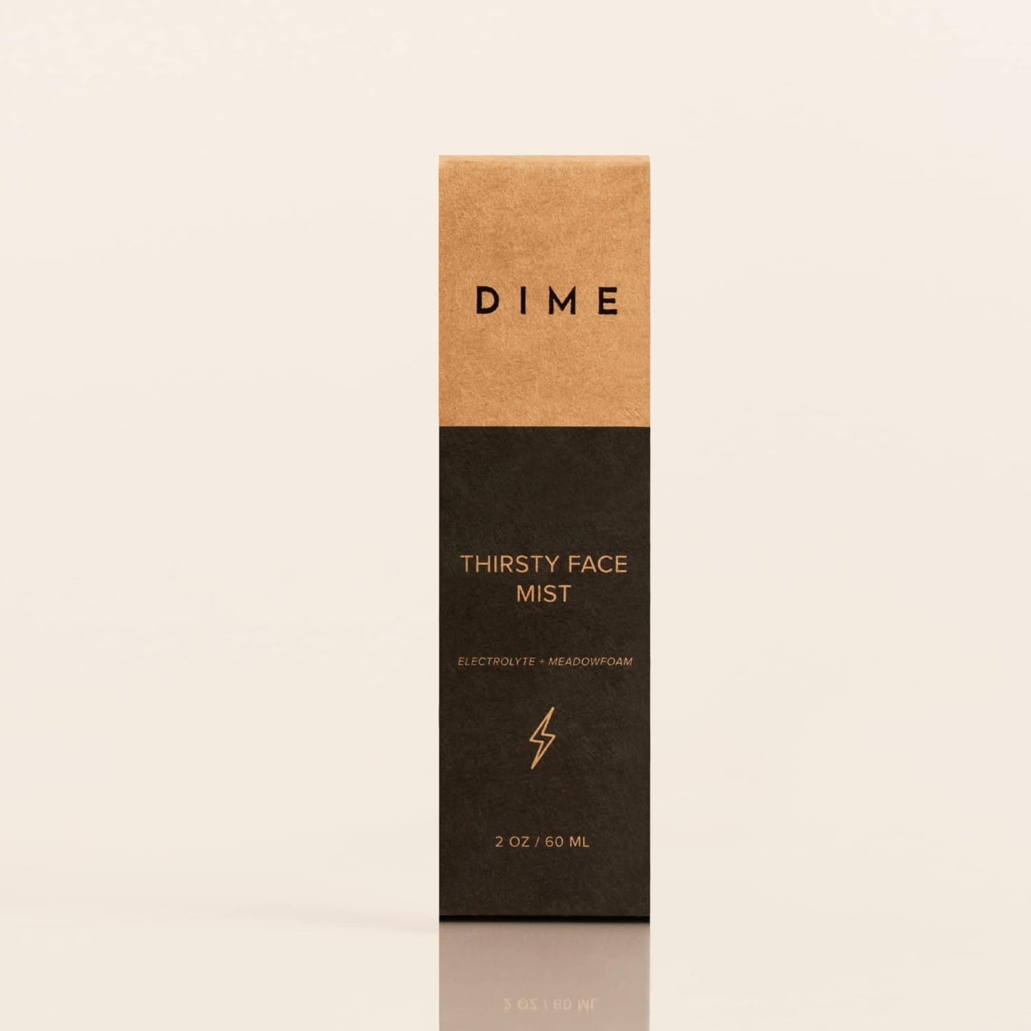 DIME Beauty Thirsty Face Mist Hydrating Setting Spray For Makeup With Sea Moss Electrolytes Antioxidants Glass Skin Primer And Blue Light Protection Make Up Setting Spray for Face 2 oz / 60 ml