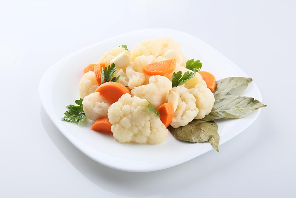 Sanniti Giardiniera | Pickled Mixed Vegetables | Cauliflower, Carrots, Celery, and Peppers | Kosher, 29 oz