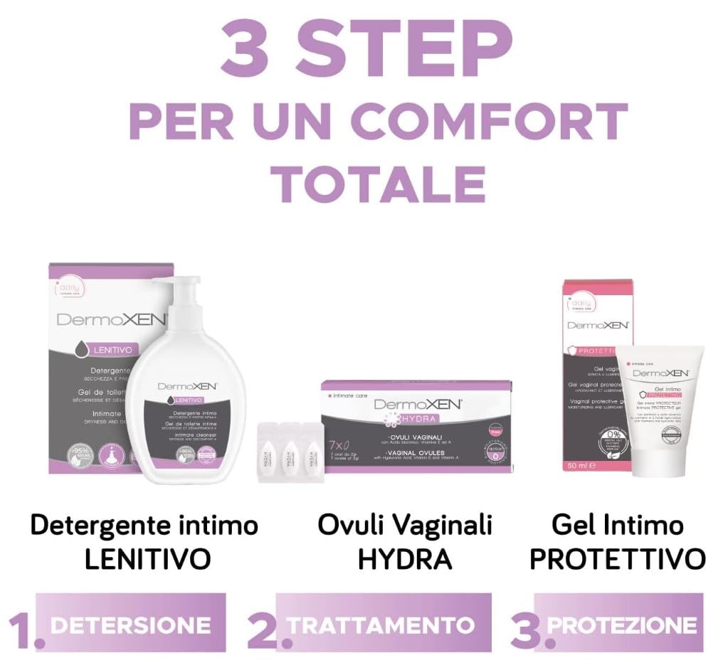 Hydra Vaginal Suppositories with Hyaluronic Acid | Hormone-Free Vaginal Moisturizer for Dryness, Itching & Discomfort | Feminine Care for Menopause & Postpartum | Aloe Vera | 7 st.
