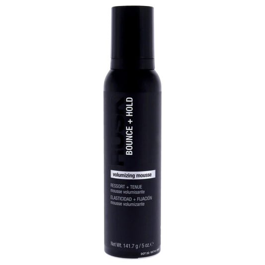 RUSK Volumizing Mousse, Bounce + Hold, Builds Long Lasting Volume, Increases Softness, Body, and Shine, 5 oz